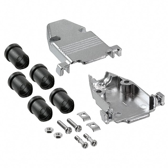 40-9715HMG Cinch Connectivity Solutions AIM-Cambridge  Gusci posteriori per connettori D-Sub a forma di D